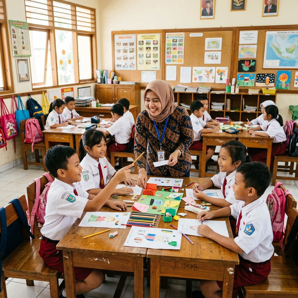 Pembelajaran Berdiferensiasi Berbasis Proyek